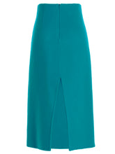Flared midi skirt